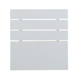 Hanah Home Cabecero Fuga 100 Blanco Brillante 100x100x3 cm Tablero de Partículas Melamina